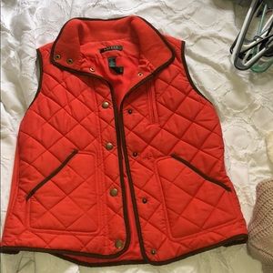 Ralph Lauren orange vest